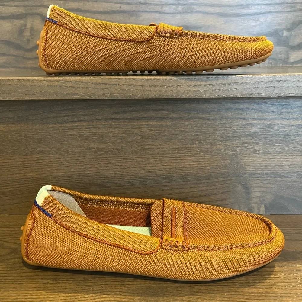 Rothy's The Driver in Mustard Size 10